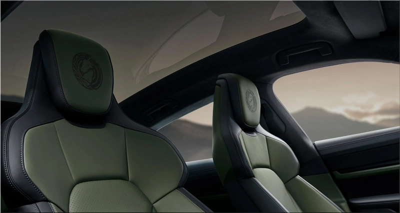Porsche Taycan Turbo S Celestial Jade