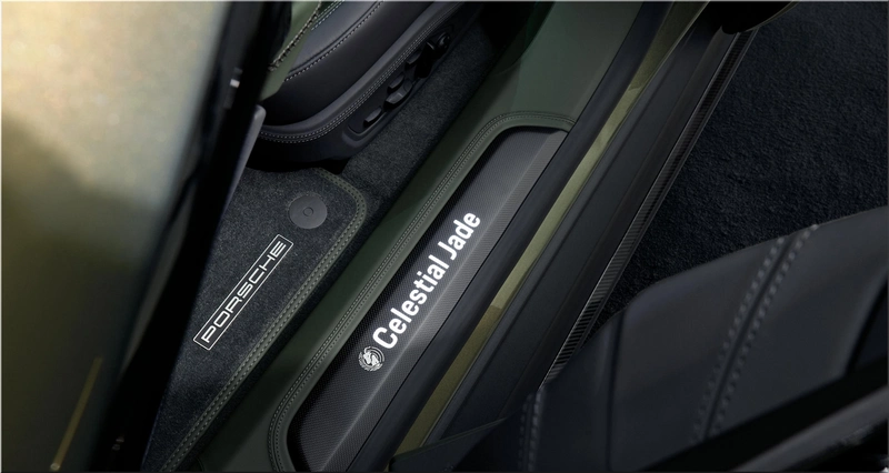 Porsche Taycan Turbo S Celestial Jade
