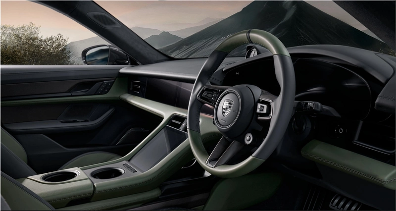 Porsche Taycan Turbo S Celestial Jade