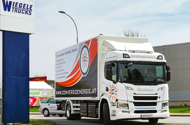 Scania electric truck