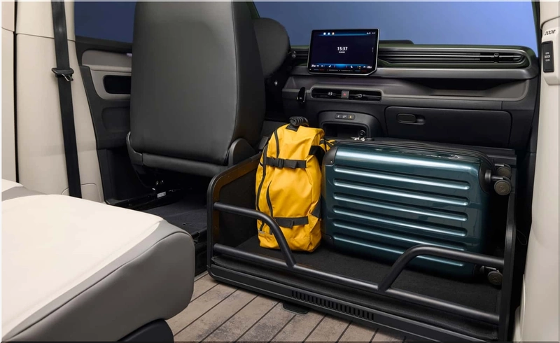 Volkswagen ID. Buzz Robotaxi Self-Driving Van
