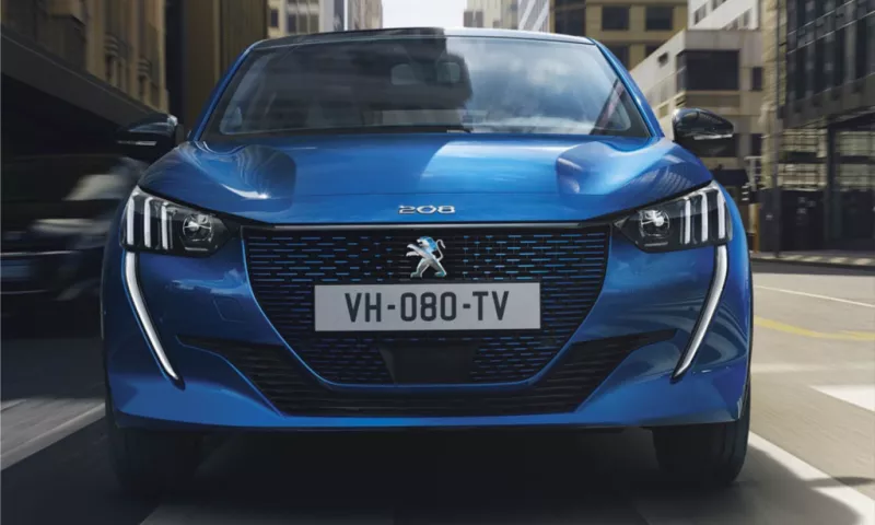 Peugeot e-208 electric car