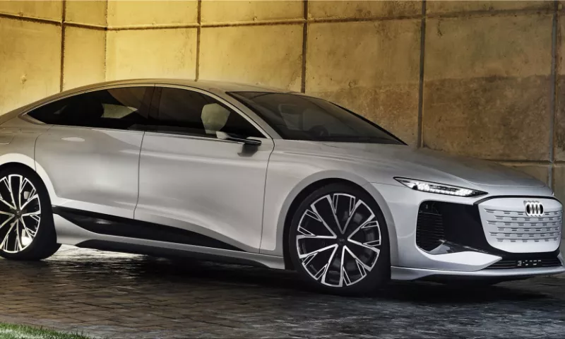 Audi A6 e-tron electric car