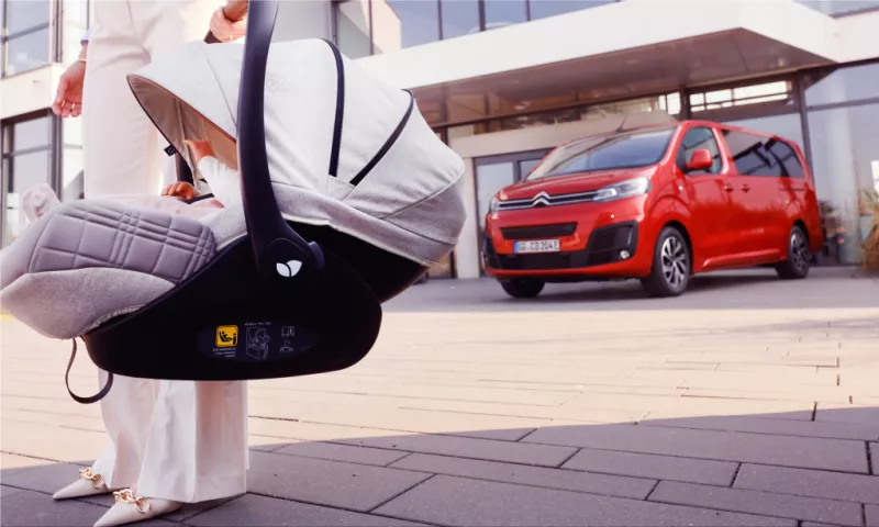 Electric cars are a safe place for babies and toddlers to nap.