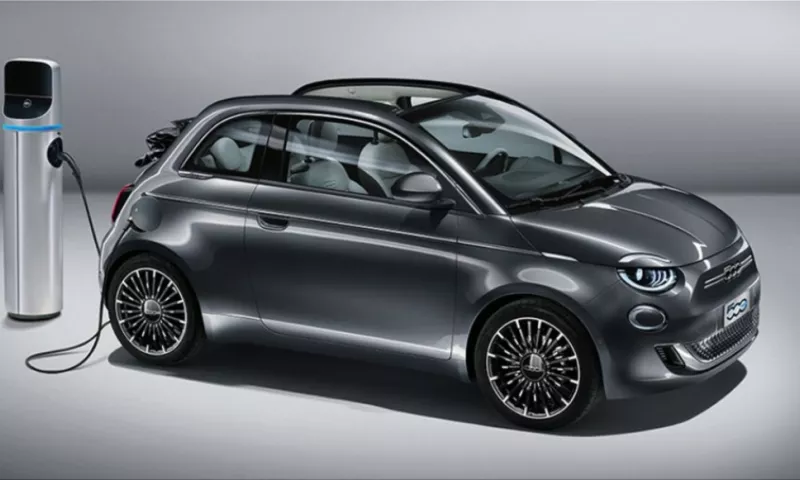 Fiat 500e electric car