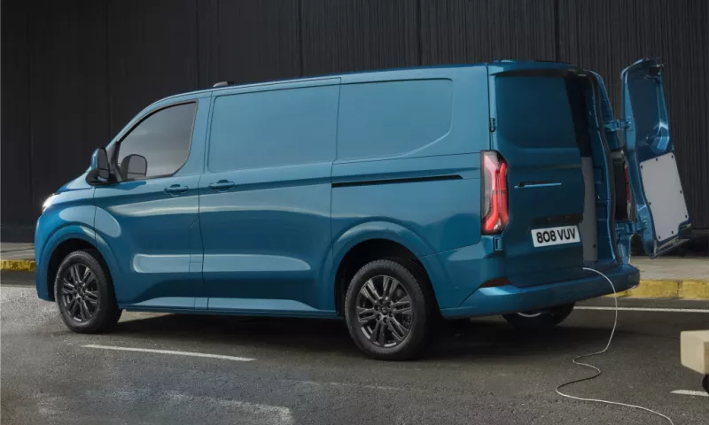 Ford E-Transit Custom electric van