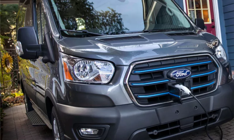 Ford E-Transit all-electric van