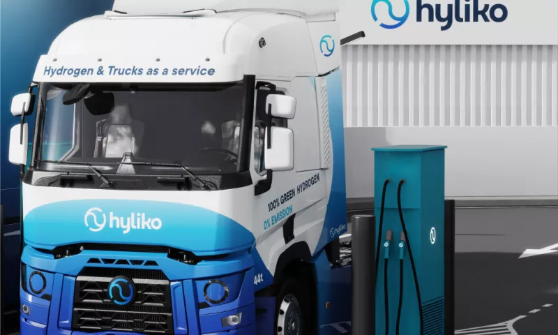 Hyliko fuel cell trucks