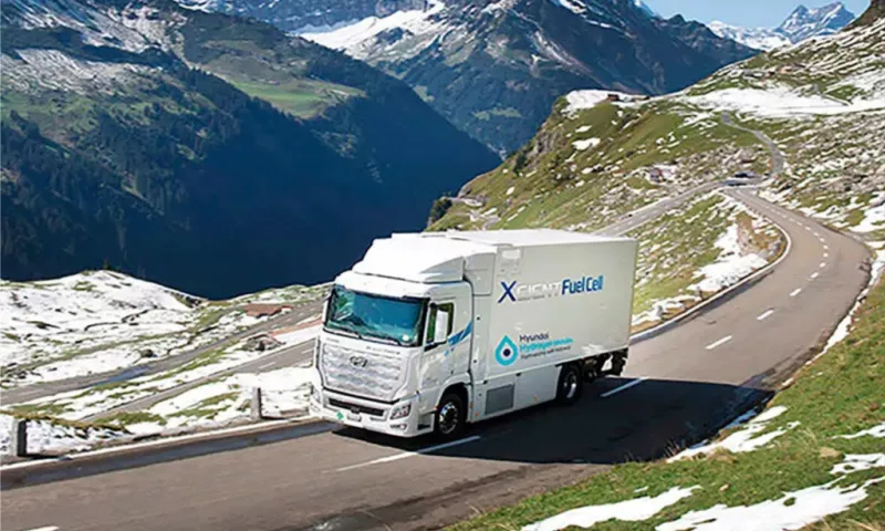 Hyundai XCIENT Fuel Cell heavy electric truck