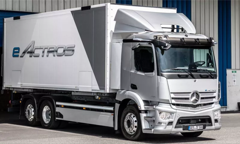 Mercedes-Benz eActros electric truck