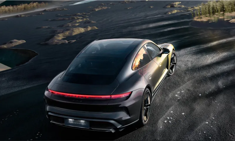Porsche Taycan Turbo S Celestial Jade
