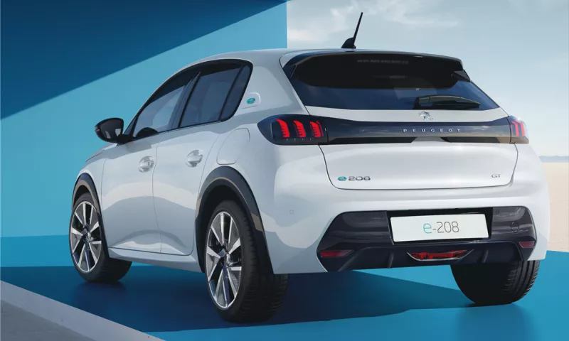 2023 Peugeot e-208 electric car