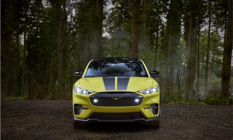 Meet the Ford Mustang Mach-E Rally, the First-Ever Rally-Inspired EV from Ford