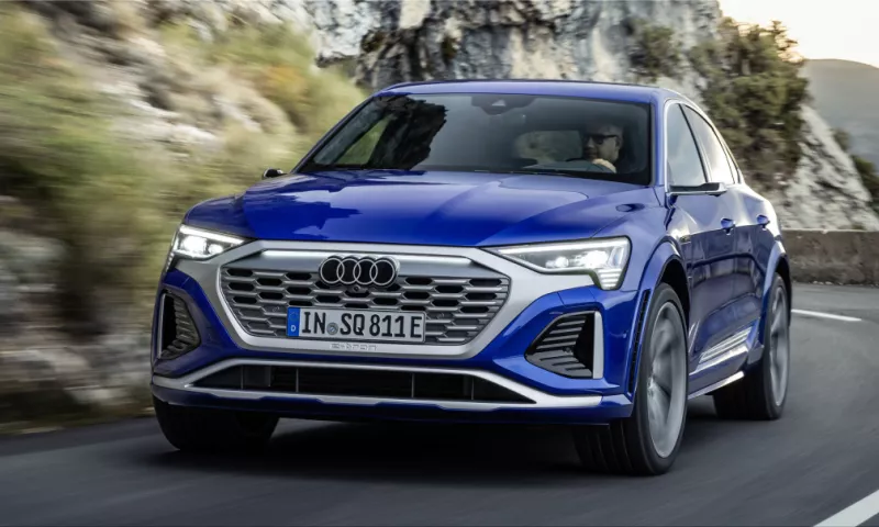 The new Audi Q8 e-tron electric SUV
