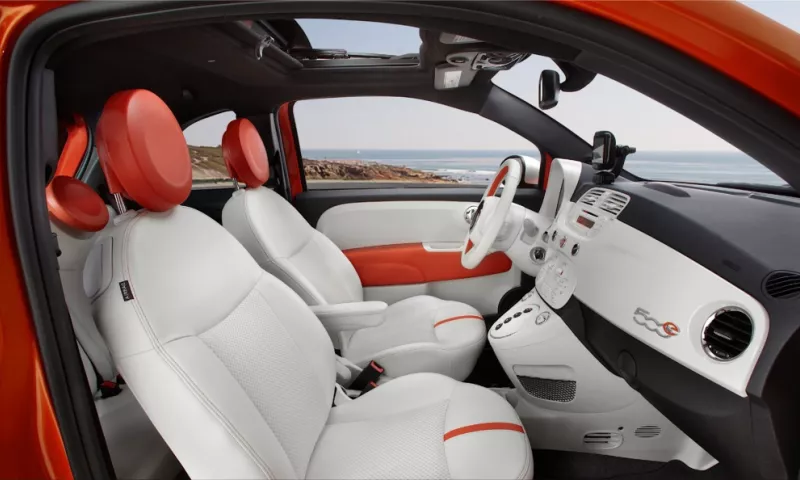 Fiat 500e electric city car