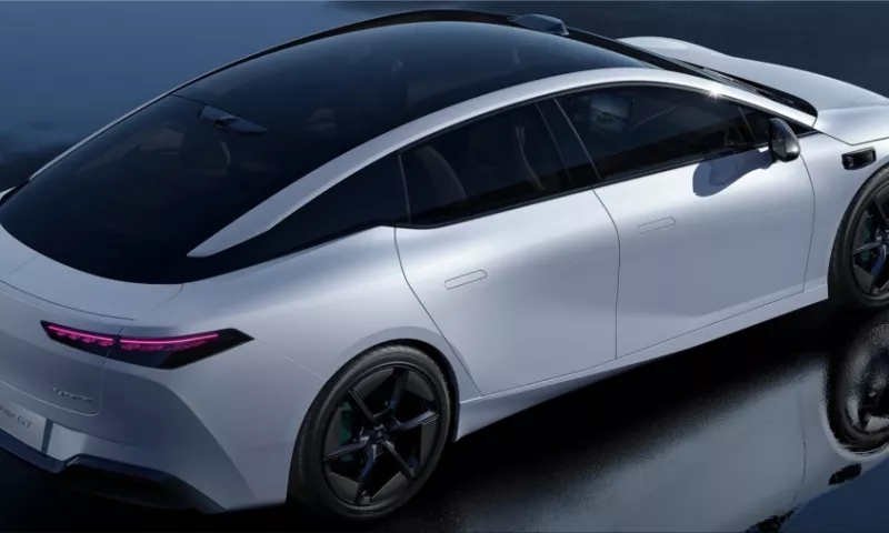 The new GAC Aion Hyper GT electric sports car has the best aerodynamic coefficient