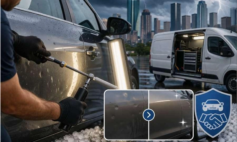 Hail Damage Repair In Houston