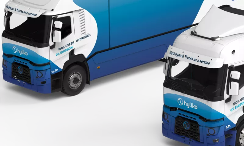 Hyliko hydrogen fuel cell trucks