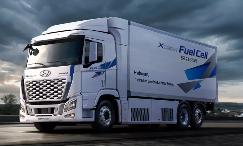 Hyundai XCIENT Fuel Cell heavy electric truck
