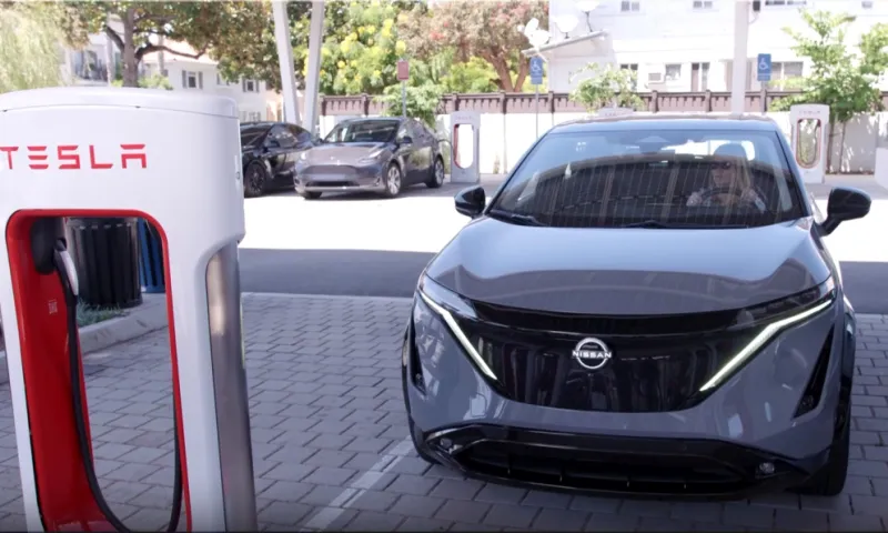Nissan Ariya and NACS