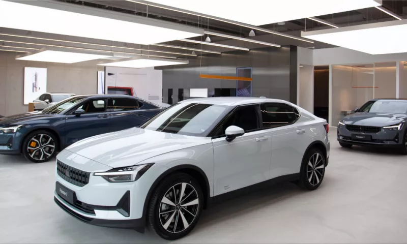 The largest Polestar Destination state-of-the-art showroom in Europe