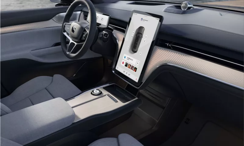 The 2023 Volvo EX90 is a stunning electric SUV that delivers on sound and design