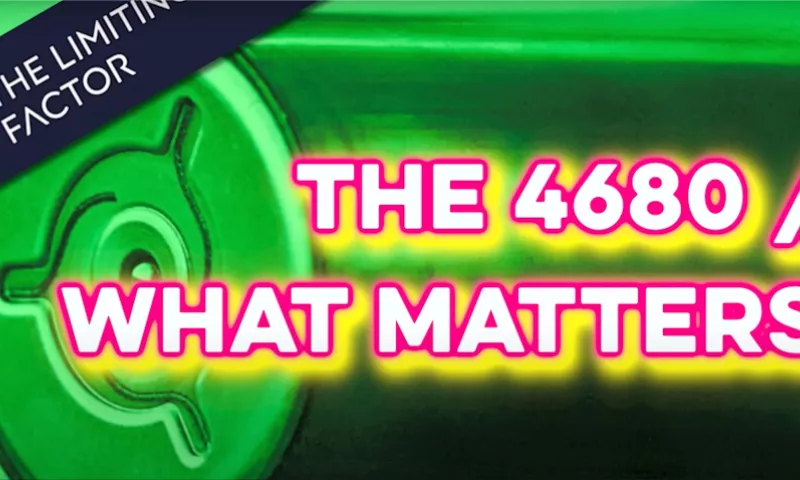 Is it more cobalt in the Tesla 4680 battery cells, but less energy?