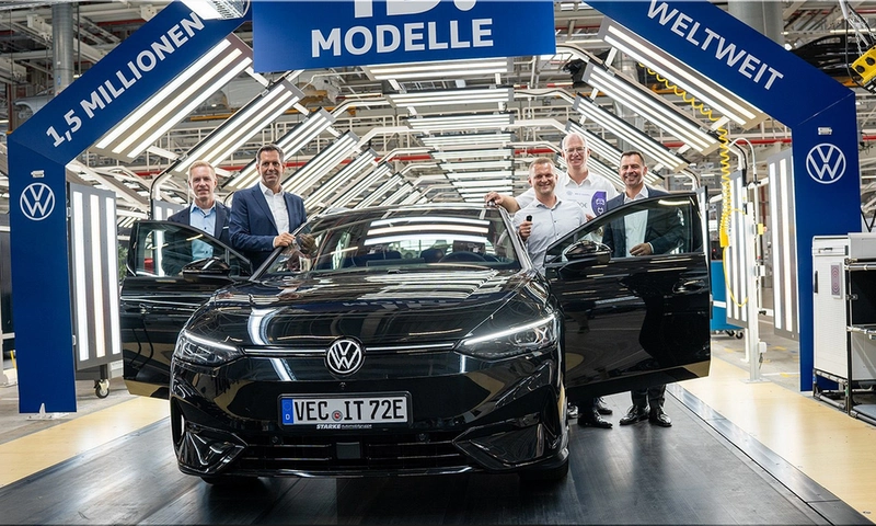 Volkswagen Hits 1.5 Million EV Deliveries