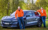 Ford Mustang Mach-E electric SUV with rear-wheel drive