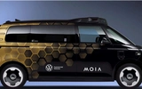 Volkswagen ID. Buzz Robotaxi Self-Driving Van