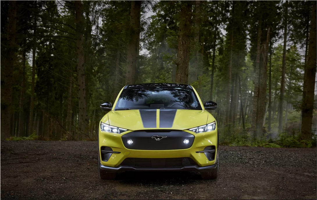 Meet the Ford Mustang Mach-E Rally, the First-Ever Rally-Inspired EV from Ford