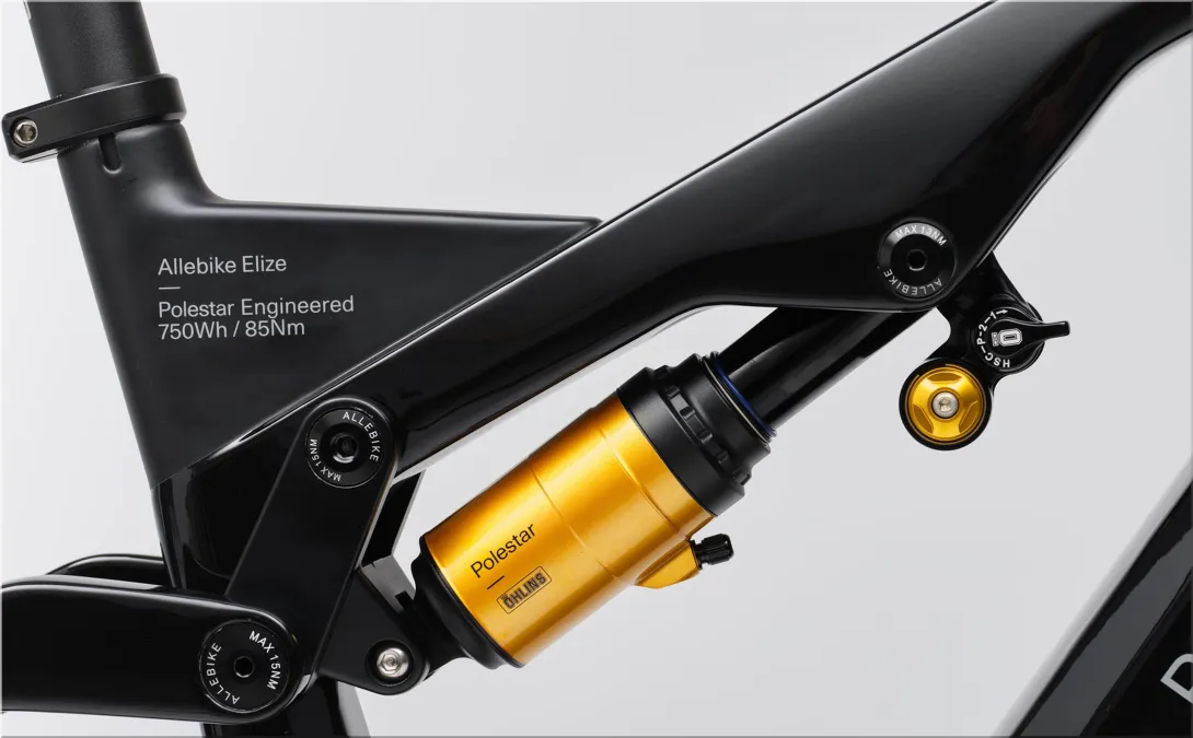 Polestar and Allebike Team Up: Electric Mountain Bike for SUV Lovers
