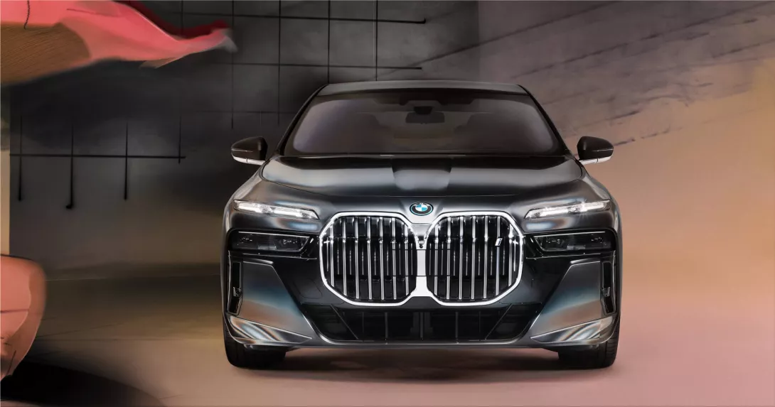 BMW i7 electric car
