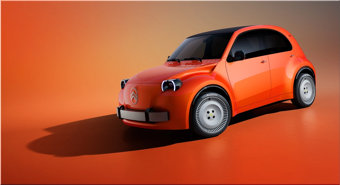 Citroen 2CV Electric Car Targets €15,000 and a 2028 Arrival