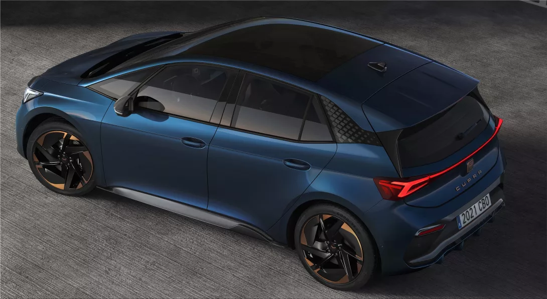 The new Cupra Born electric car