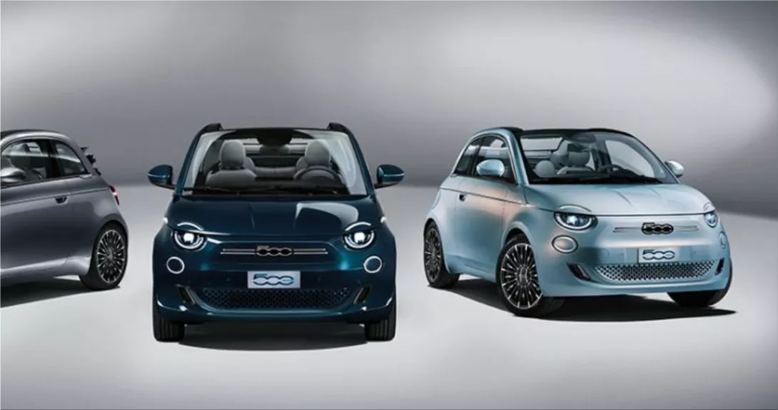 Fiat 500e electric car