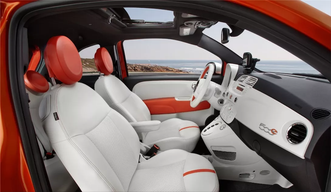 Fiat 500e electric city car