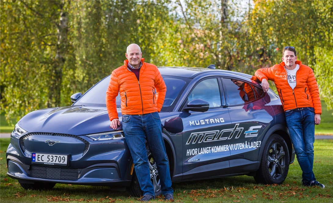 Ford Mustang Mach-E electric SUV with rear-wheel drive