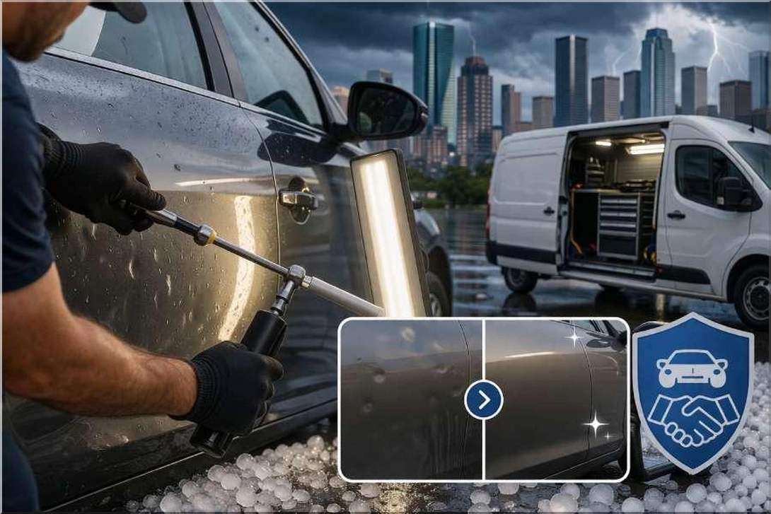 Hail Damage Repair In Houston