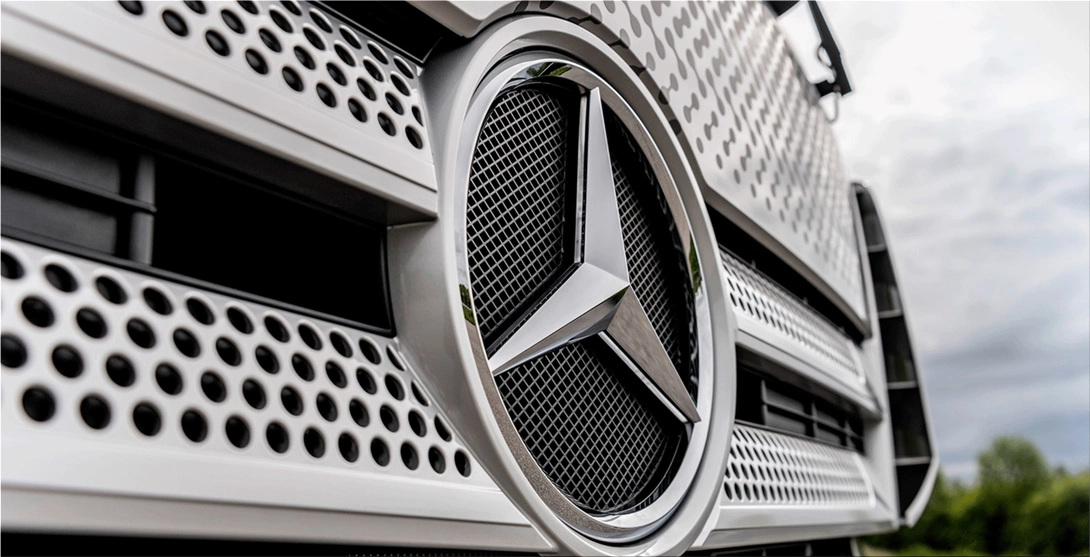 Mercedes-Benz GenH2 electric truck