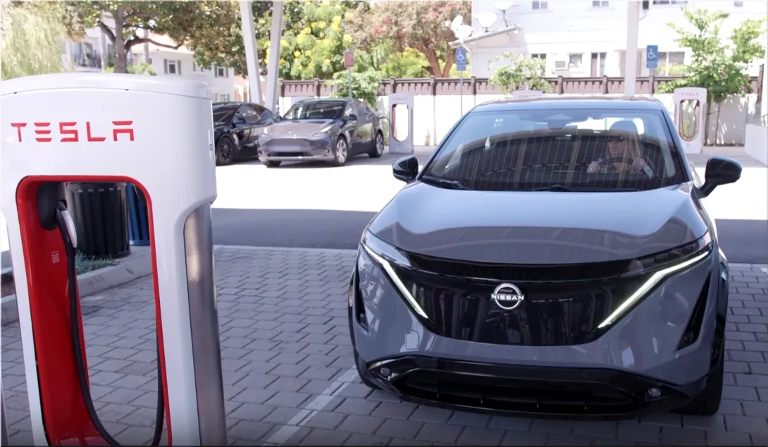 Nissan Ariya and NACS