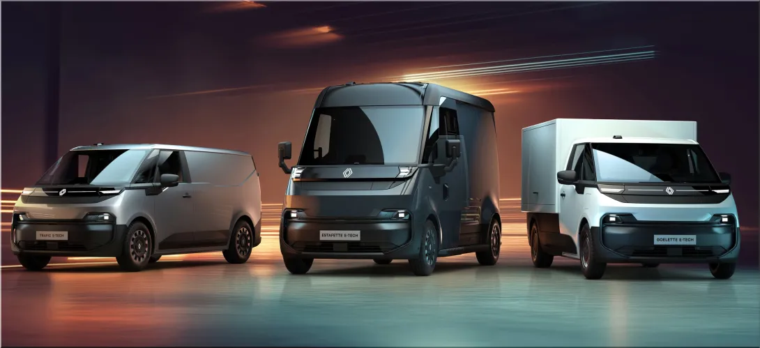 2026 Renault Electric Vans: Estafette, Goelette & Trafic E-Tech
